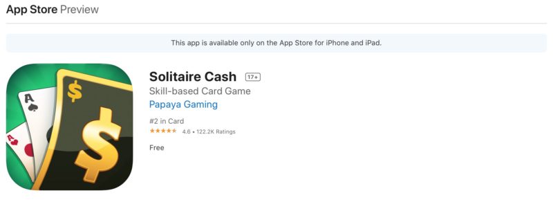 Solitaire Cash App Logo